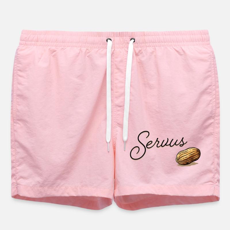 Conception du scénario de Serius Mandel - Short de bain - rose