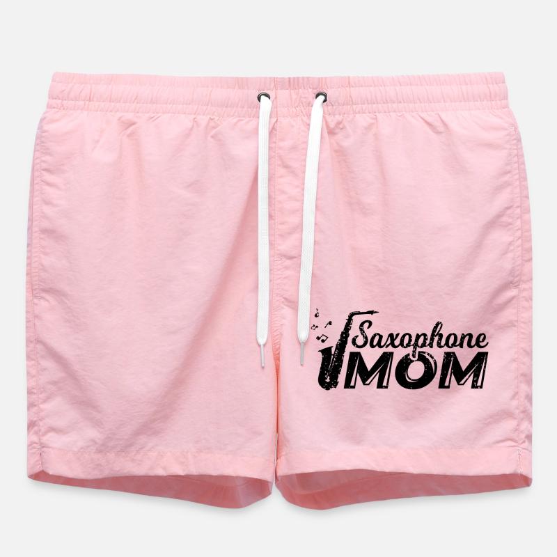 Saxophone Maman - Short de bain - rose