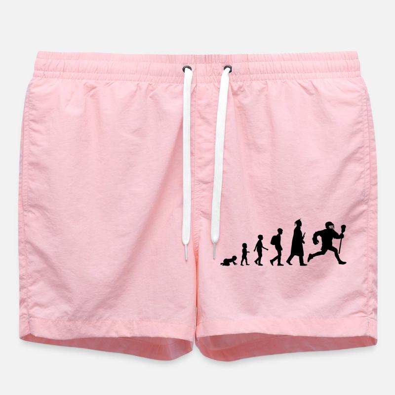 Lacrosse Player Development - Swim Trunks - pink