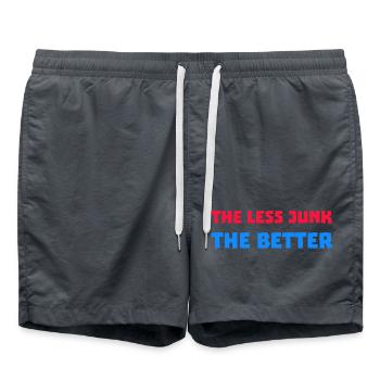 Moins il y a de déchets, mieux c’est - Short de bain -  - Devant