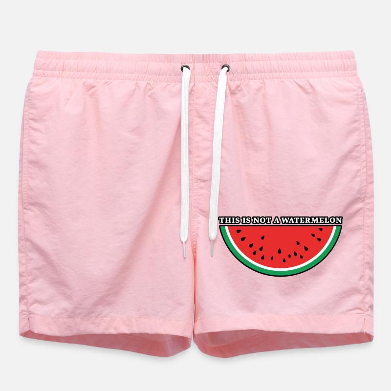 This Is Not A Watermelon - Short de bain - rose