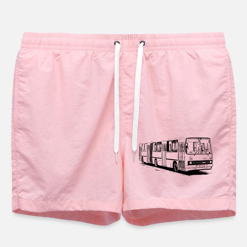 Bus articulé Ikarus - Short de bain - rose