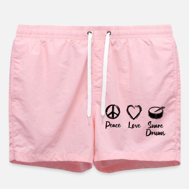 Side drum - Swim Trunks - pink