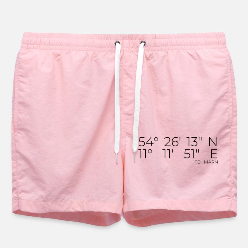 Coordonnées Fehmarn - Short de bain - rose