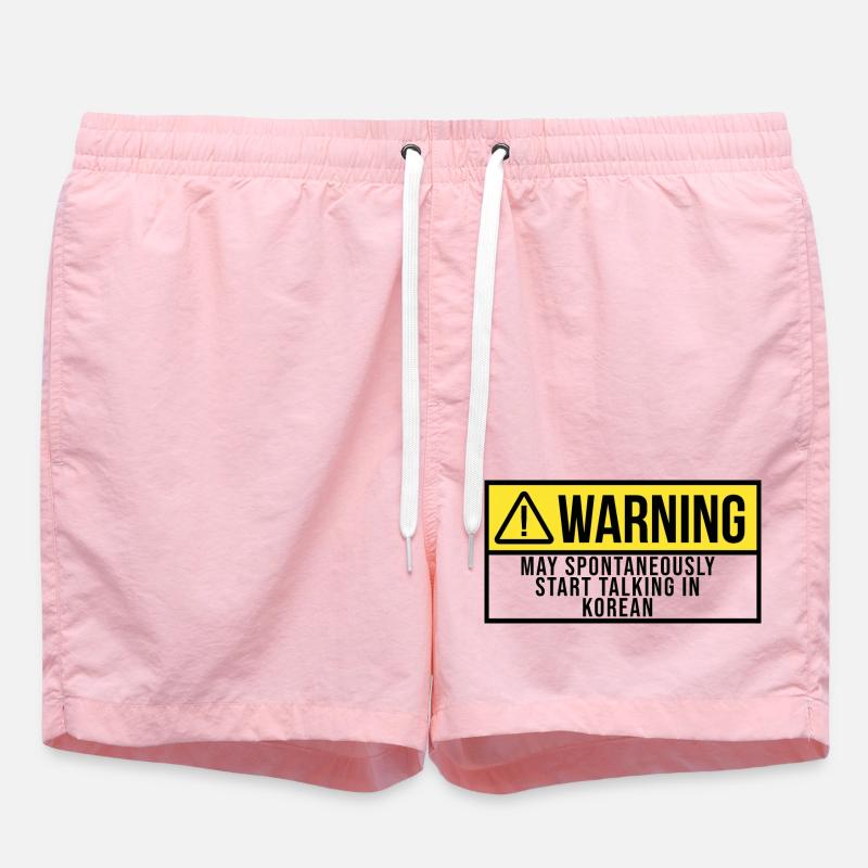 Coréen - Short de bain - rose