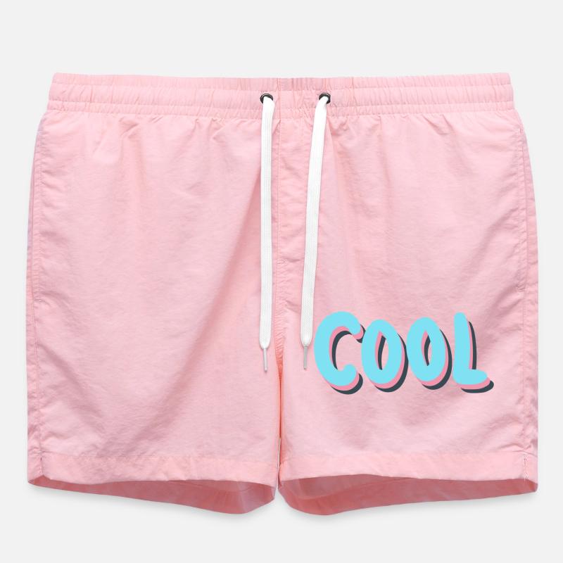 cool Styles for every taste - Swim Trunks - pink