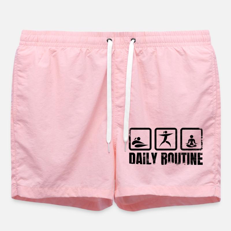Yogi Daily Routine - Badeshorts - Pink