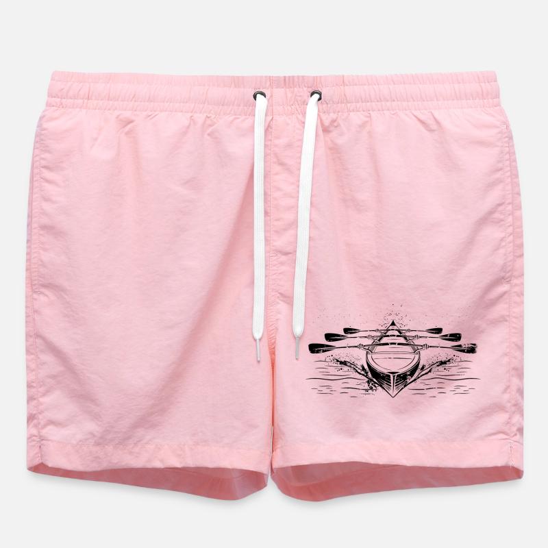 Bateau à rames de course - Short de bain - rose