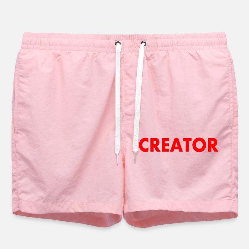 Creator - Badeshorts - Pink