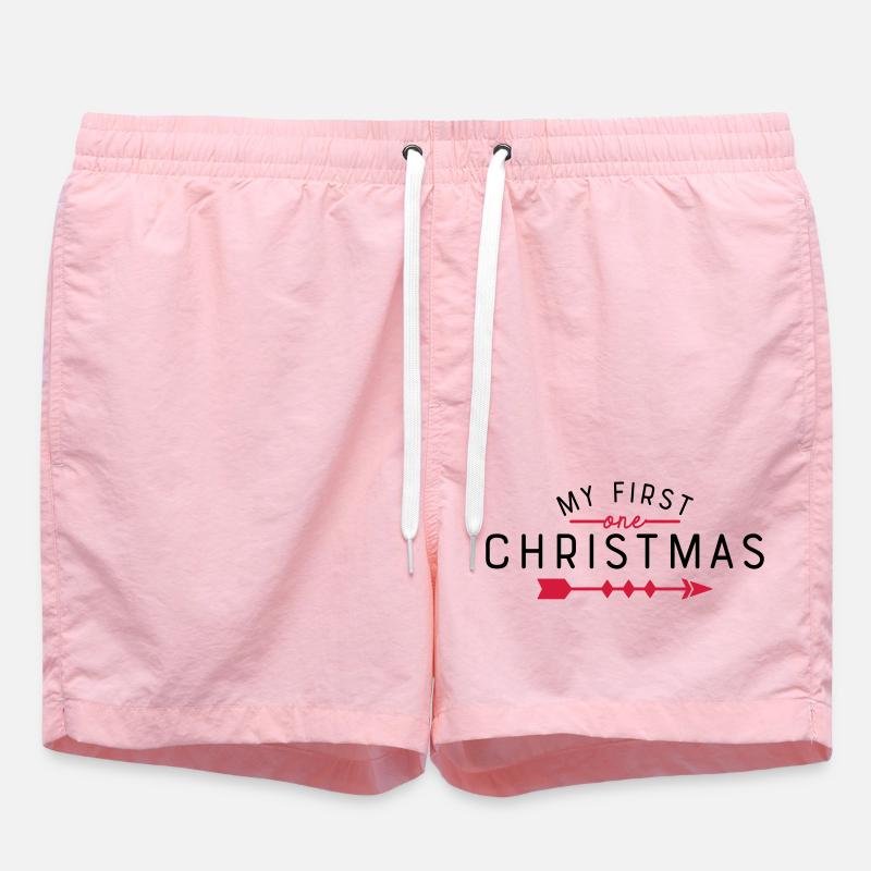 my first Christmas - Badeshorts - Pink