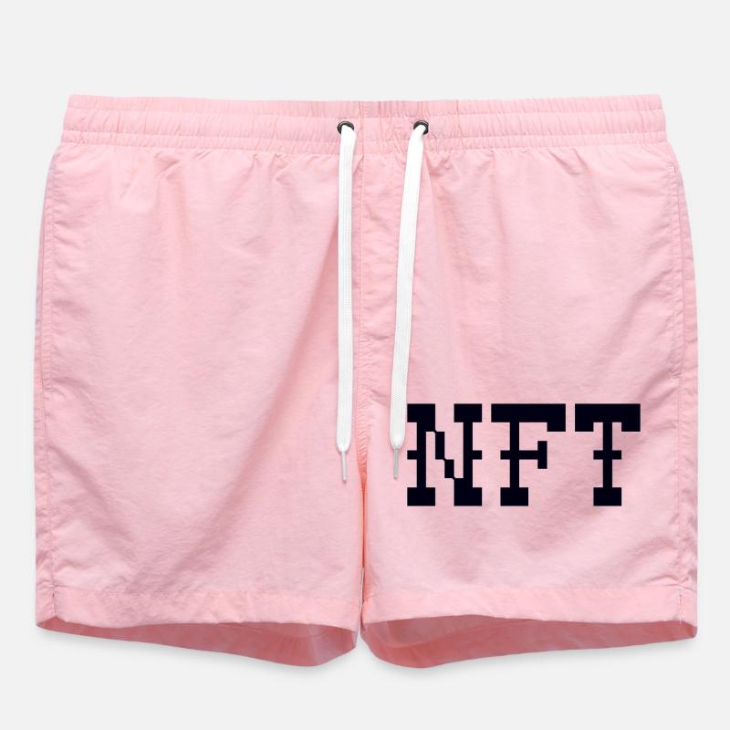 NFT - Short de bain - rose