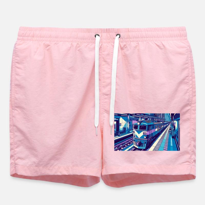 Train 2 4 - Short de bain - rose