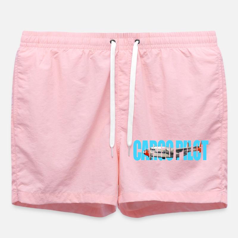 Cargo pilot C-119 - Badeshorts - Pink