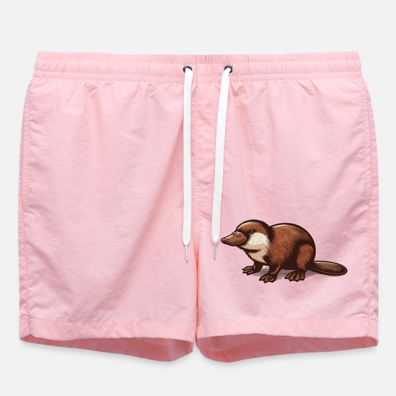 Ornithorynque - Short de bain - rose