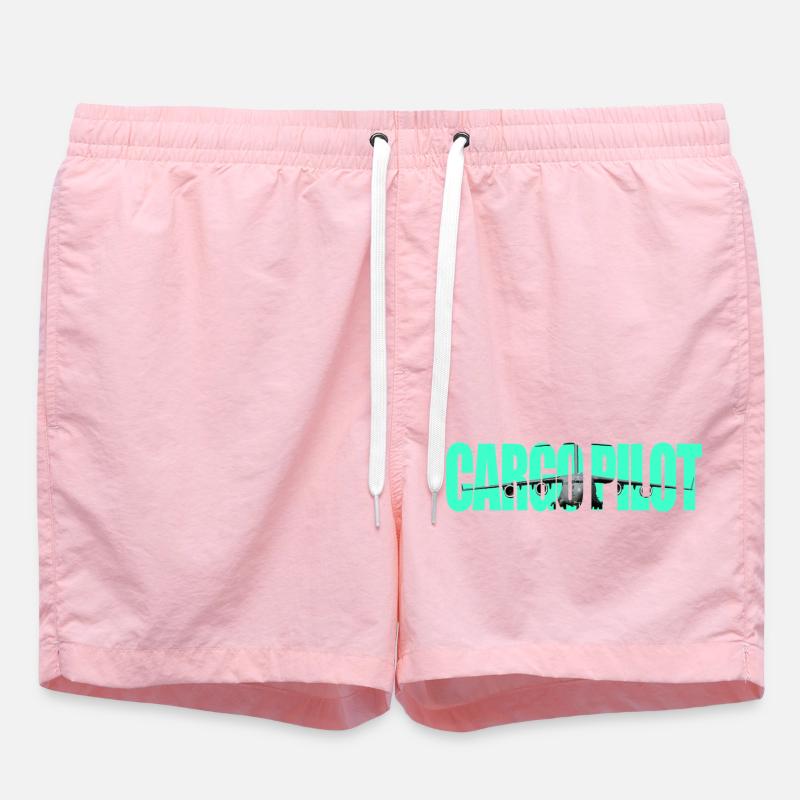 Pilote cargo C-17 - Short de bain - rose