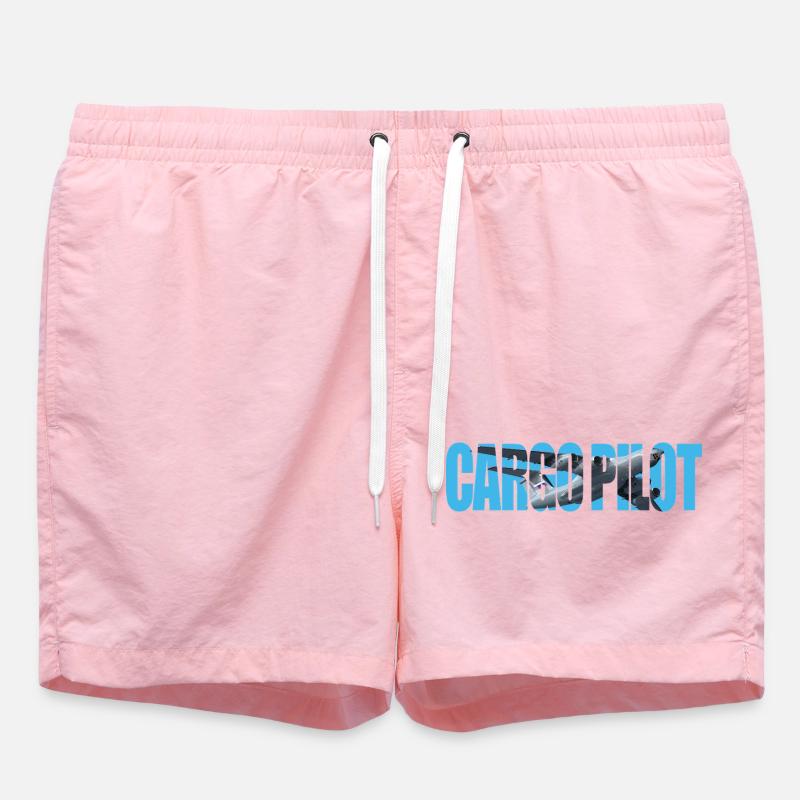 Pilote cargo IL-76 - Short de bain - rose