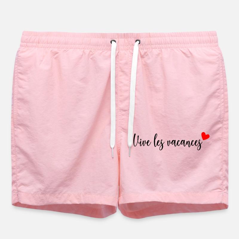MAÎTRESSE. MAITRE. MERCI. MERCI MAÎTRESSE - Short de bain - rose