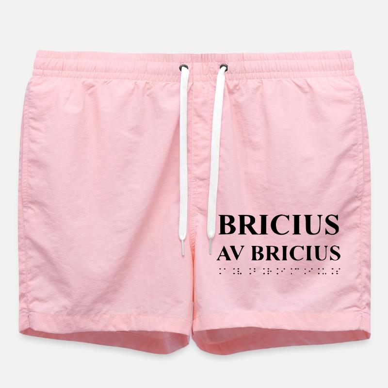 Expression abstraite aux couleurs vives - Short de bain - rose