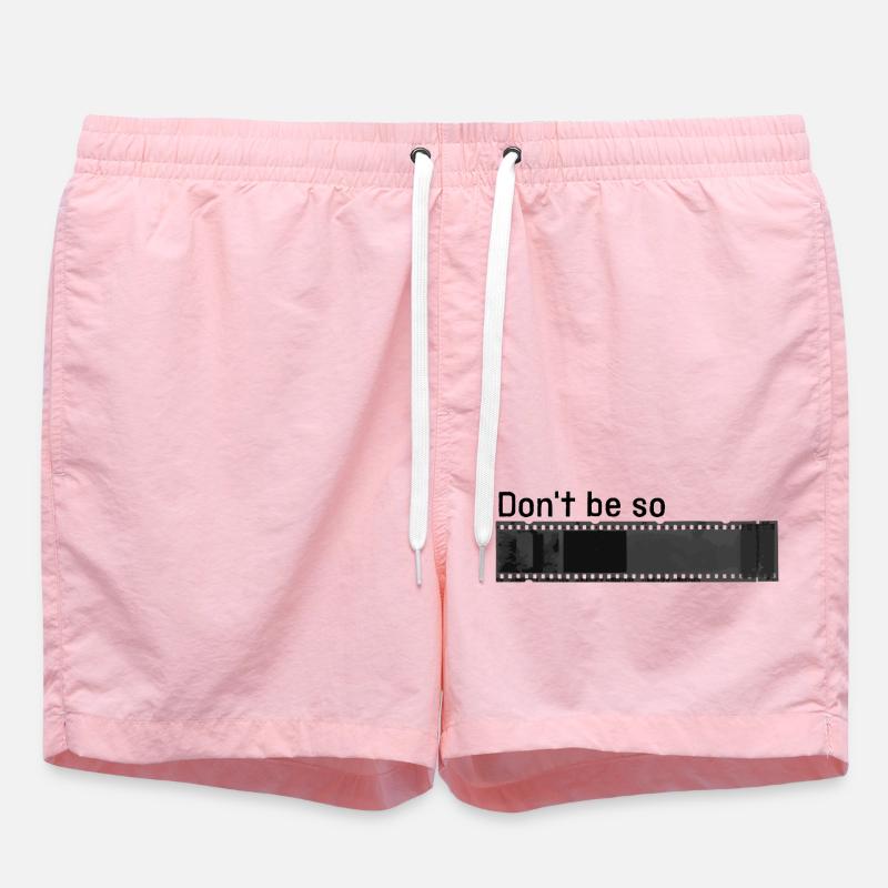 don't be so negative - Swim Trunks - pink