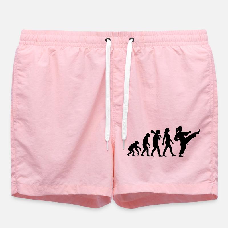 Karate Evolution - Badeshorts - Pink