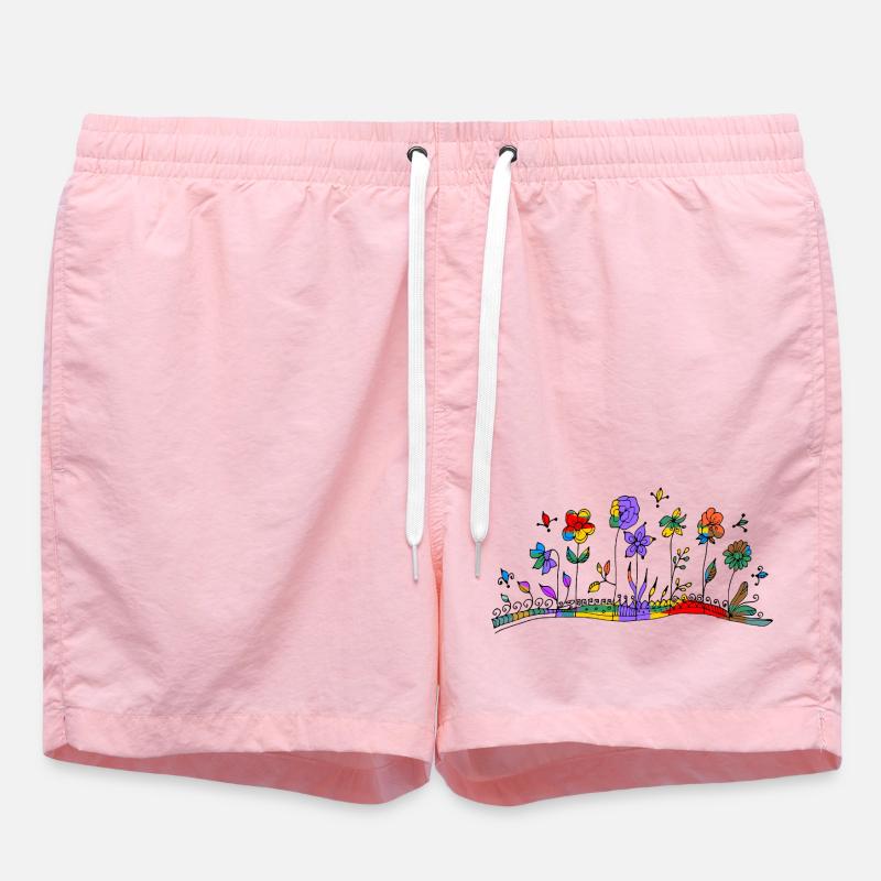 Fleur - Short de bain - rose