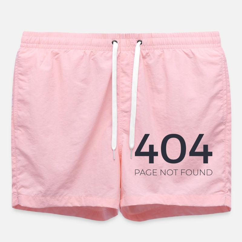 Error 404 - Swim Trunks - pink