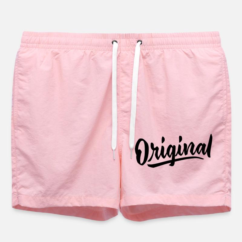 Langue source - Short de bain - rose