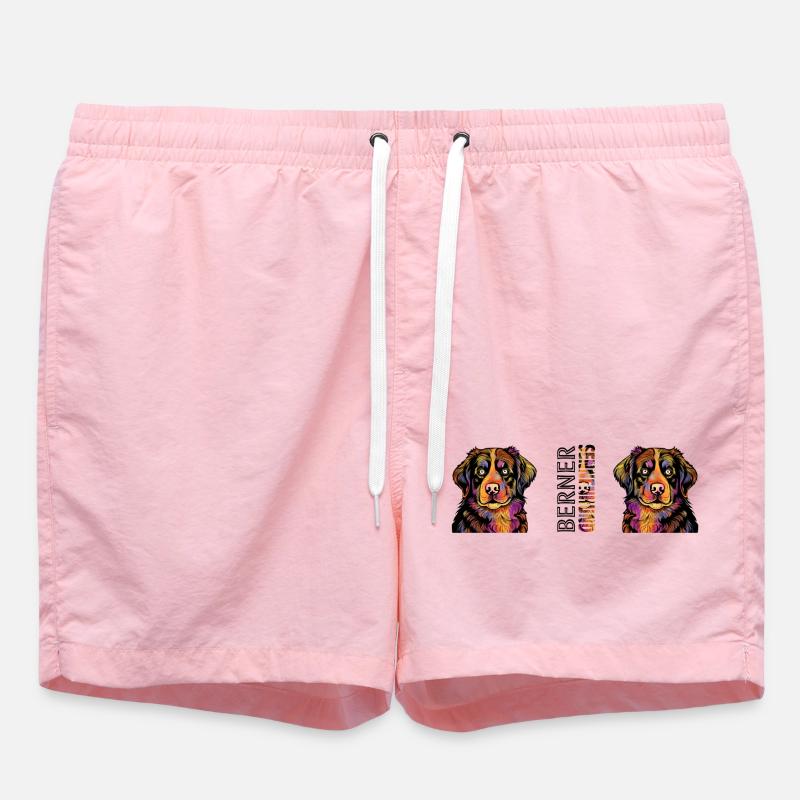 Bouvier bernois - Short de bain - rose