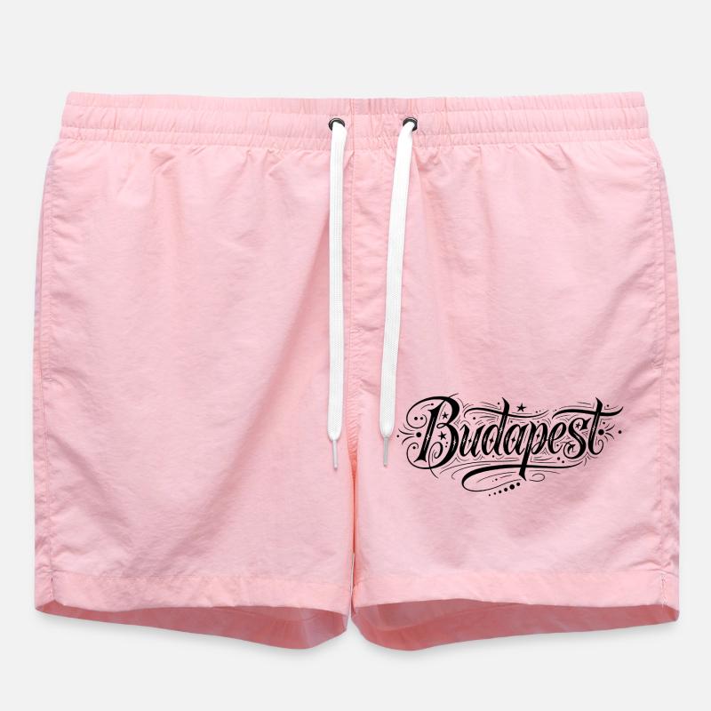 Budapest - Swim Trunks - pink