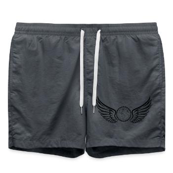 Die Erde getragen von Flügel - Badeshorts -  - Vorne