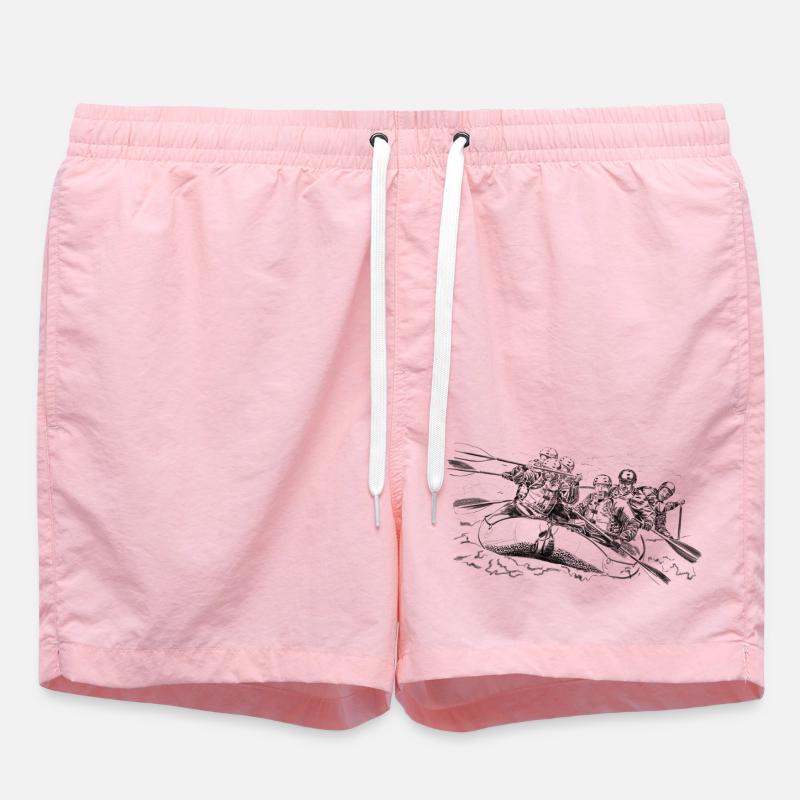 rafting - Short de bain - rose