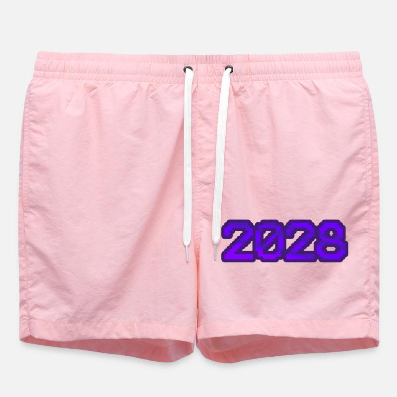 Ordinateur 2028 - Short de bain - rose