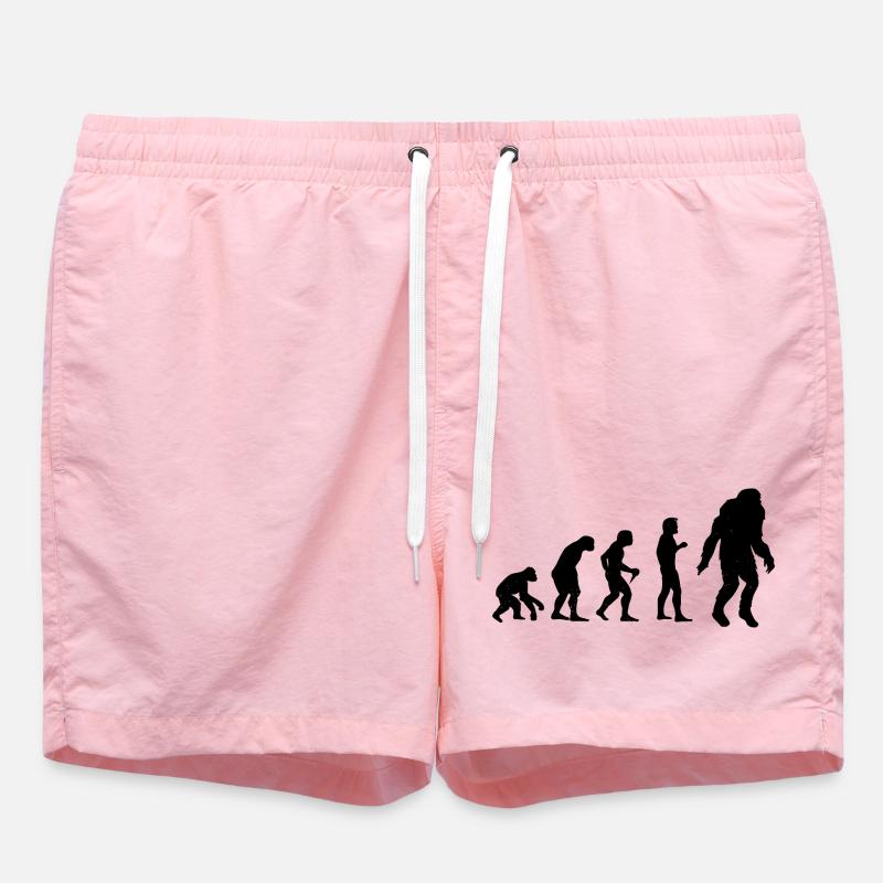 Bigfoot Sasquatch Cache-cache Dictons - Short de bain - rose