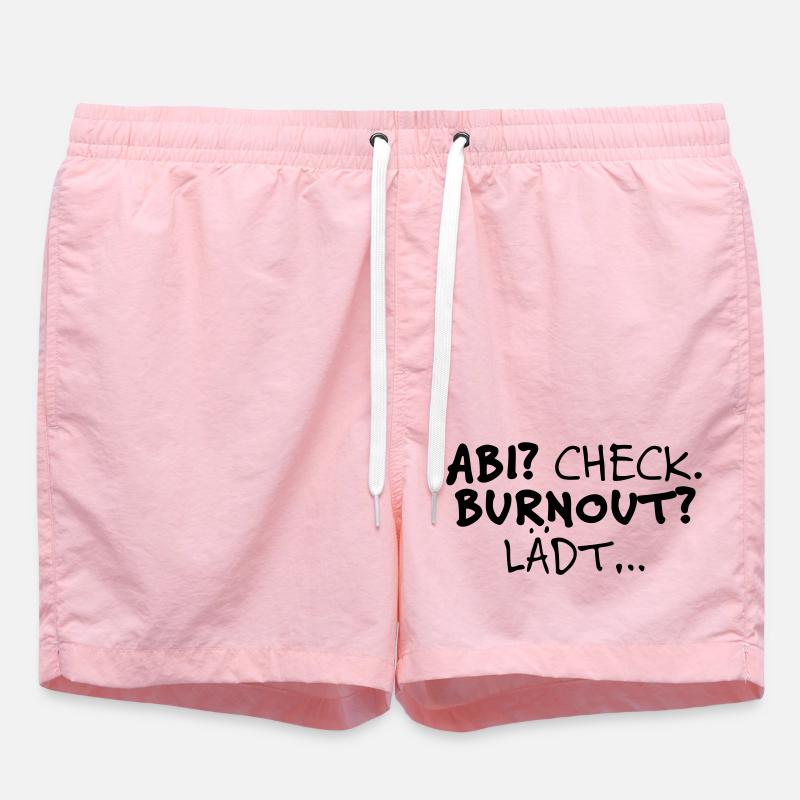 Examen de fin d’études ? Vérifier - Short de bain - rose