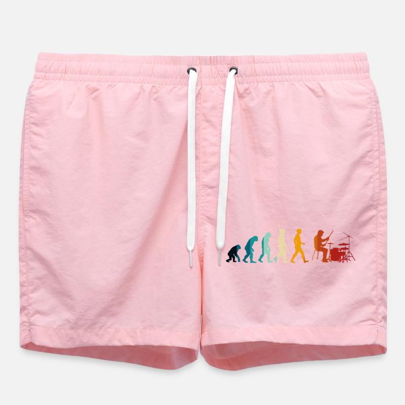 Evolution der Batterie - Badeshorts - Pink