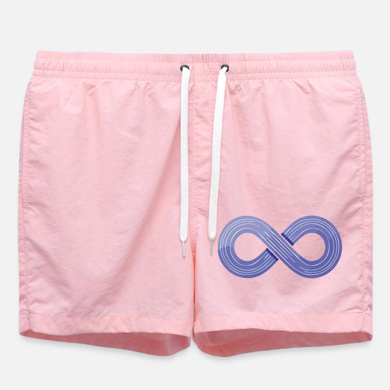 Infinity Flow – symbole d’agilité - Short de bain - rose