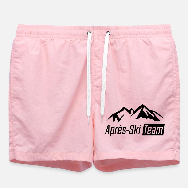L’équipe de ski APRrès - Short de bain - rose