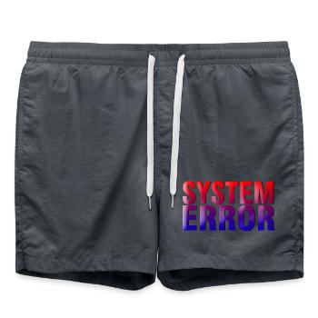 Systemfehler Gradient Typo - Badeshorts -  - Vorne