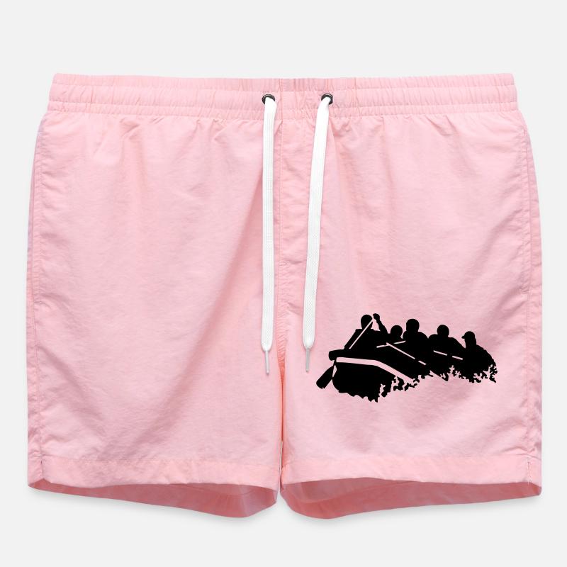 rafting - Swim Trunks - pink