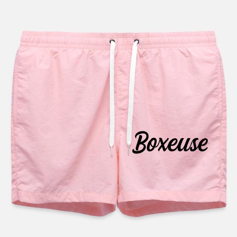 Boxeuse - Short de bain - rose