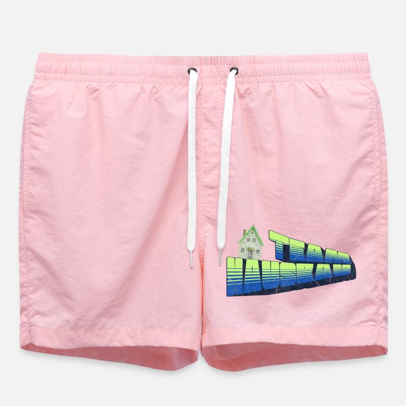 Construction de maisons d’équipe - Short de bain - rose