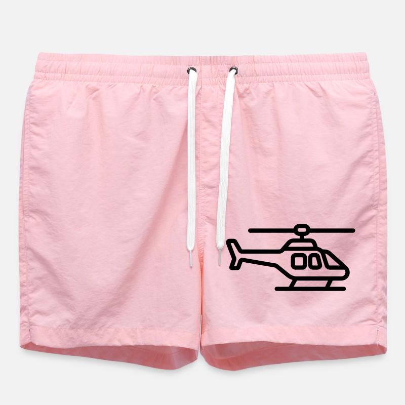hélicoptère - Short de bain - rose