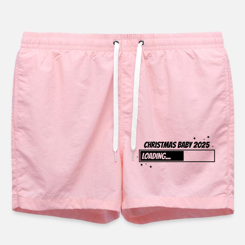 Bébé de Noël 2025 - Short de bain - rose