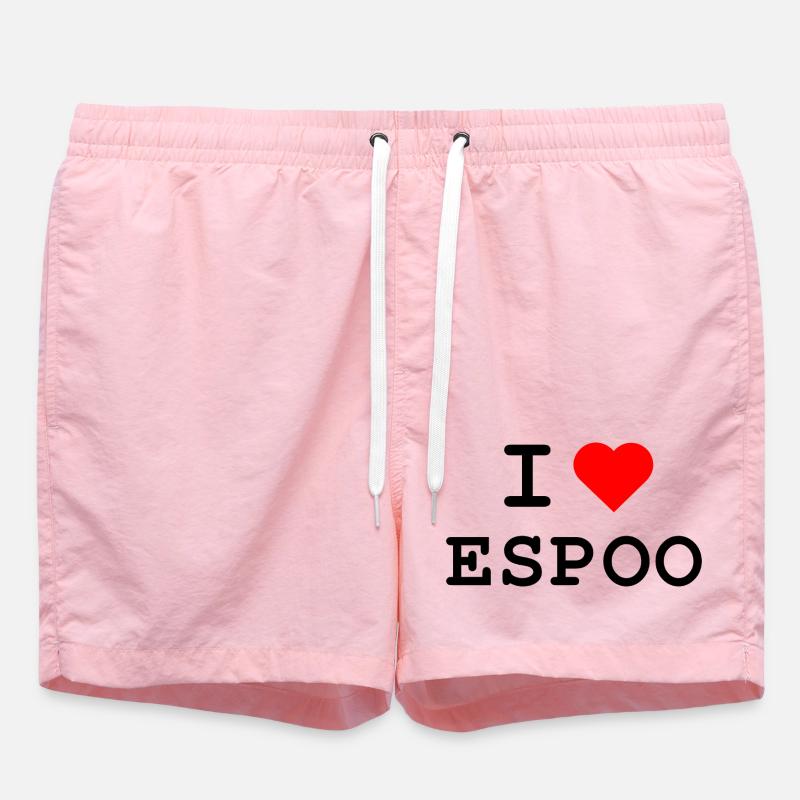 J’adore Espoo - Ich liebe Espoo - Short de bain - rose
