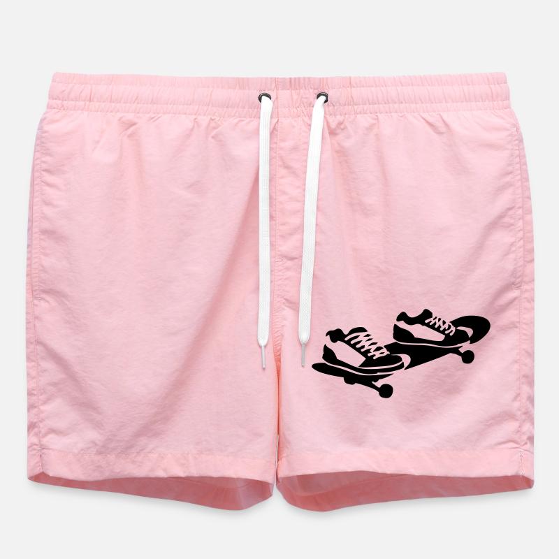 Skateboard - Short de bain - rose