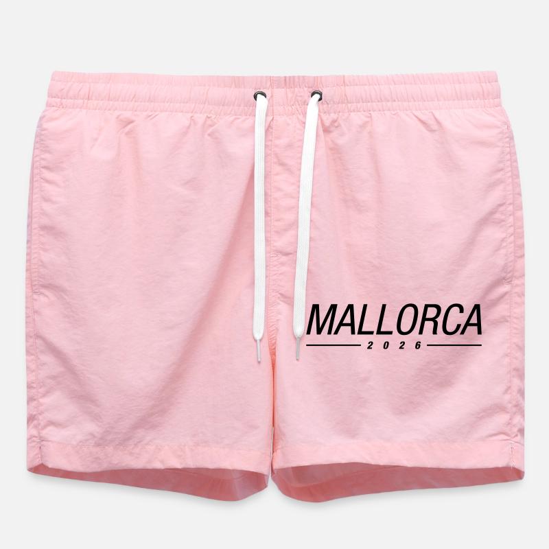 Majorque 2026 - Short de bain - rose