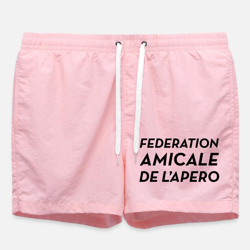Fédération Amicale de l’Apéro - Short de bain - rose