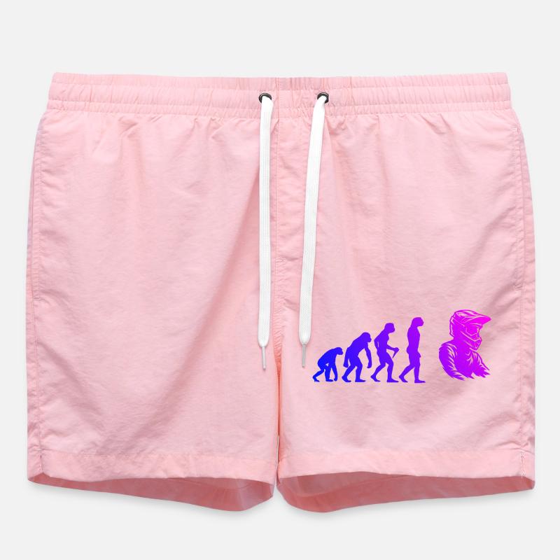 Statement for all motocross - Swim Trunks - pink