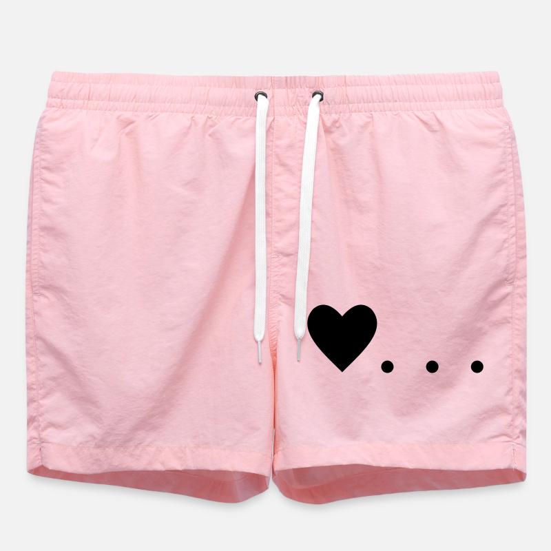 L’amour, c’est... Cœur - Short de bain - rose