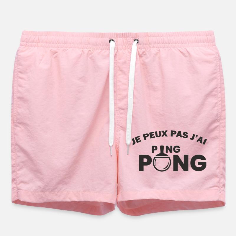 Je peux pas j'ai ping pong - Short de bain - rose